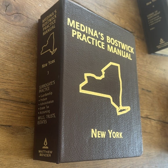 Medina’s Bostwick practice manual New York number three - Picture 3 of 4
